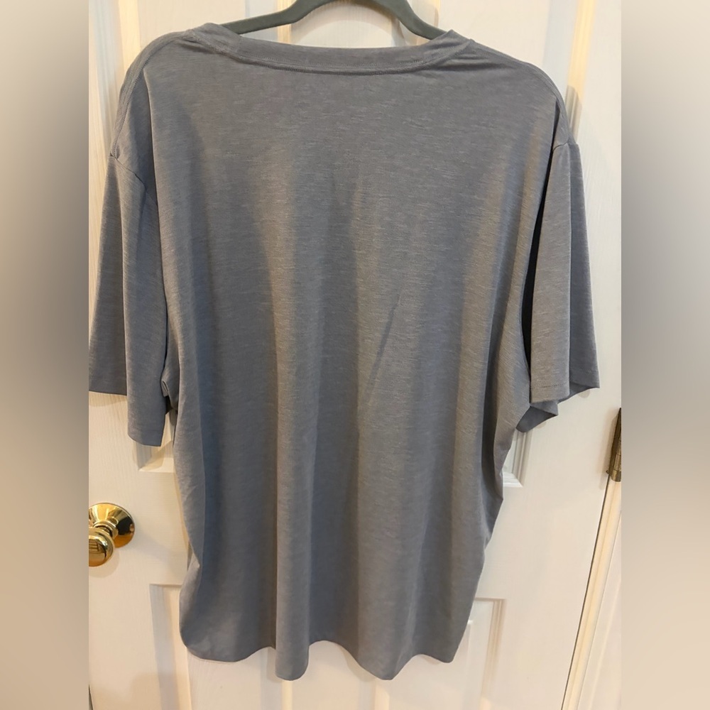 REI Slate Gray Men's Short Sleeve Tee - Picture 2 of 7
